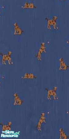 Sims 2 — Spot the Dog by Goldiloxx — Dog inspired wallpaper.
