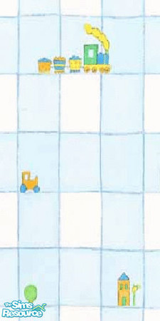 Sims 2 — Travelling Train by Goldiloxx — Take little Sims on a journey with this travelling train.