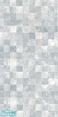 Sims 2 — Blue Tile 3 by TSR Archive — For Bathroom