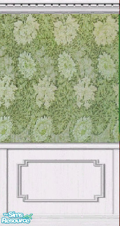 Sims 2 — Roboty by Roboty — A really luxury white wood paneling for a rich or an edlery little simie.Made by Roboty