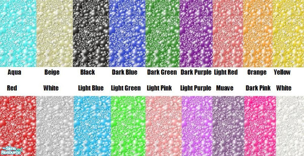 Sims 2 — Bubble Mania Wall Set by oldmember_TheSims2Master2 — This is the first installment of several Bubble Mania sets