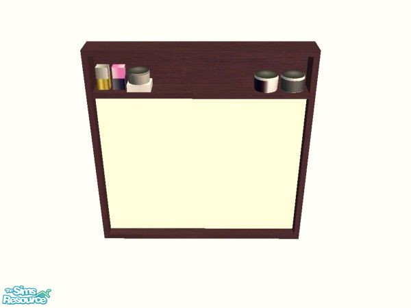 Sims 2 — Leyris Bathroom in Wild Berry - Mirror by simmaniac2005 — Made to match Studio K walls and floors. by Jo D