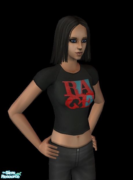 Sims Rage Game The Sims Resource | Rage Against The Machine Shirt