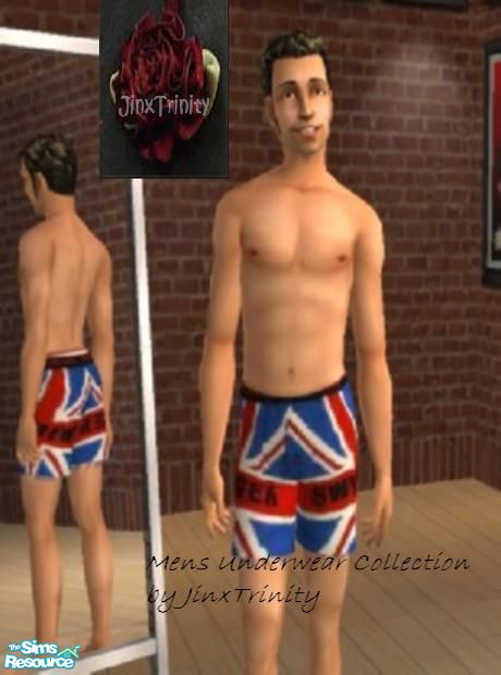 The Sims Resource - Mens underwear collection