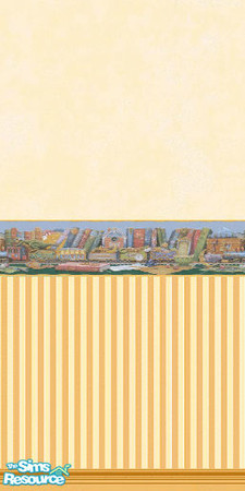 Sims 2 — BT_Orange by Astarta — More walls for kids