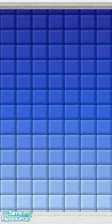 Sims 2 — LED Dolphin Bathroom Wall 1 by ladyearthdancer — Wall 1 of the Dolphin Bathroom Set