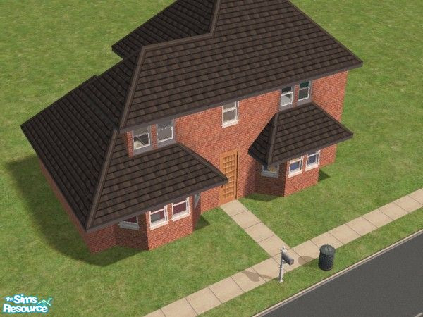 Sims 2 — 2 Lakeside View by David_C — Starter house with space to expand. I have used only original maxis content on this