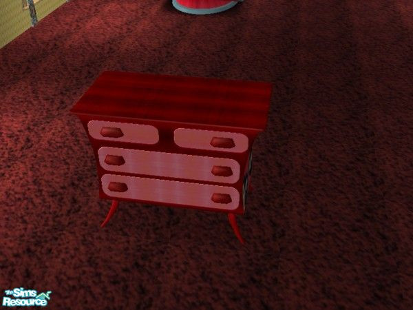 Sims 2 — Wonder Woman dresser by ead425 — thanks to DC comics:14 items:2 walls:1 floor dresser 