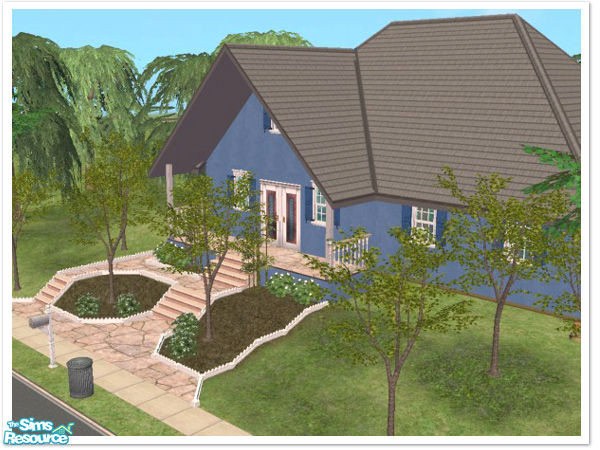 Sims 2 — Le Onde by MissyZ — A tranquil residence, ideal for the couple who enjoy a slower pace of life. Large double,