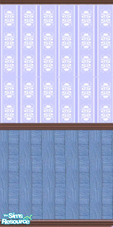 Sims 2 — True blue by eglitterbug — This is a lovely duo paper with mahogany wood top,bottom and in the centre.