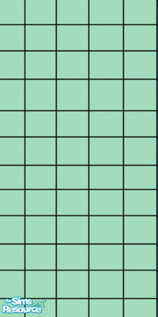 Sims 2 — Dark Mint Tile by WickedMayesJuggalette — Dark Mint Tile. Part of the Bathroom Tile set. People Apparently Like