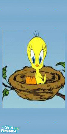 Sims 2 — Tweety wall1 by ead425 — thanks to WB