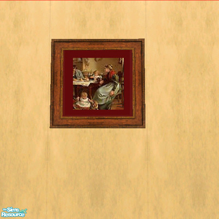 Sims 2 — VictorianPrint2 by arenaria — Art for everyone! check back often for additions to this set! By Arenaria