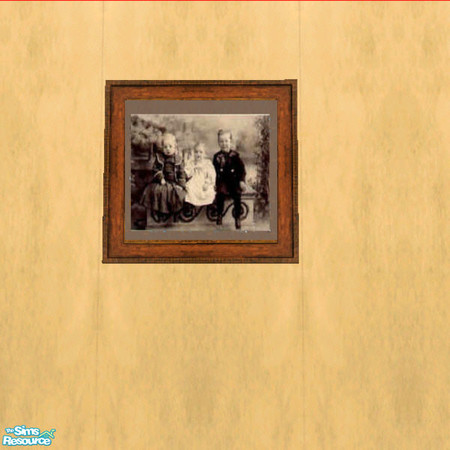 Sims 2 — Ancestors1 by arenaria — Instant Nostalgia! Part of y "Art For All" set. By Arenaria