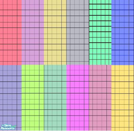 Sims 2 — Bathroom Tile Set by WickedMayesJuggalette — Apparently people really like the stuff I make in paint. So I made