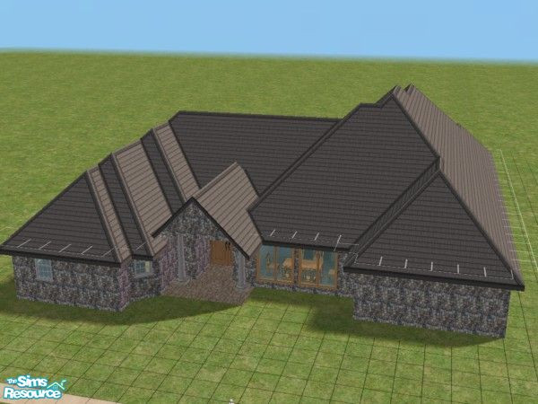 Sims 2 — Xanadont; 3BD, 3BA by arwxphile — 3 bedroom, 3 math family home. Comes partly furnished, mainly to help