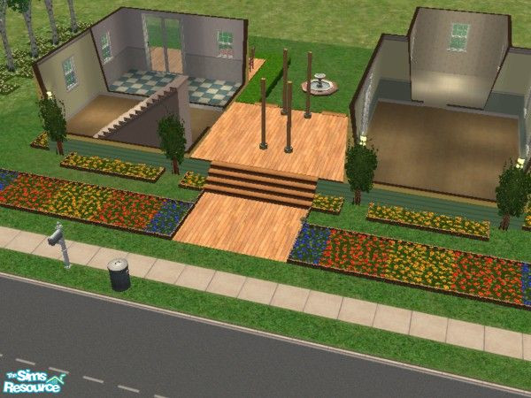 Sims 2 — Prada Park by JFord047 — Does your sim love to tend a garden??? Then this is the perfect home for you. Peaceful