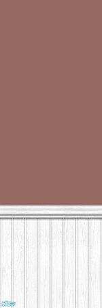 Sims 2 — Studio K Wainscoting 01 - Brandy by StudioKhagerks — 