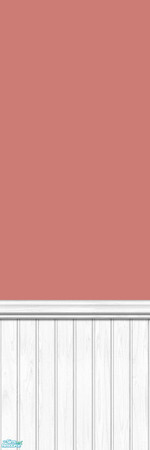 Sims 2 — Studio K Wainscoting 01 - Coral by StudioKhagerks — 