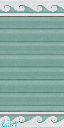 Sims 2 — SS1 Teal by STP Carly — SuperSiding adds a little more than color, it adds style to that Simhome.