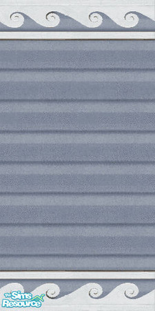 Sims 2 — SS1 Blue Dust by STP Carly — SuperSiding adds a little more than color, it adds style to that Simhome.