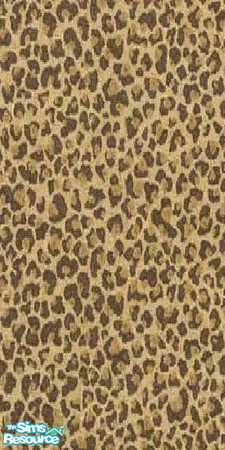 Sims 2 — Wow Leopard by Goldiloxx — Stunning Leopard print wallpaper.