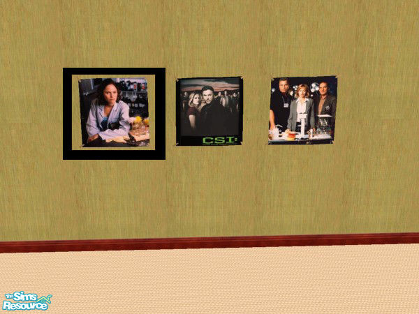Sims 2 — Dark Design's CSI: Las Vegas 16 by Dark_Design — This is a part of a collection of 19 CSI: Las Vegas Wall