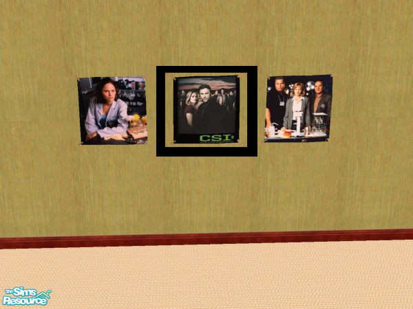 Sims 2 — Dark Design's CSI: Las Vegas 15 by Dark_Design — This is a part of a collection of 19 CSI: Las Vegas Wall