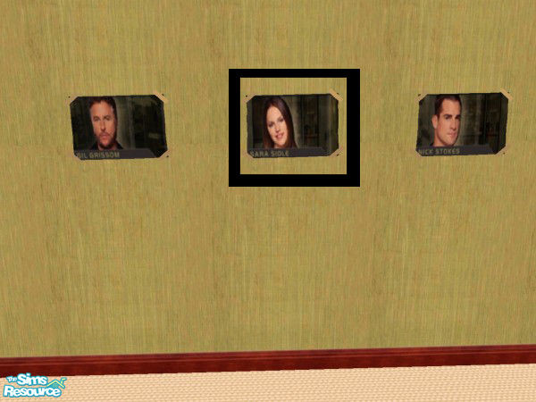 Sims 2 — Dark Design's CSI: Las Vegas 05 by Dark_Design — This is a part of a collection of 19 CSI: Las Vegas Wall