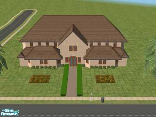 Sims 2 — St. Clair House 2 by queenmab75 — Large spacious house designed for a medium family. Includes 3 bedrooms and 2