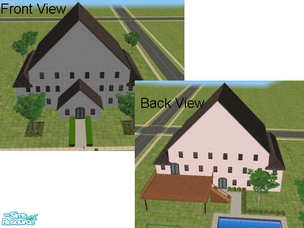 Sims 2 — Mi Casa by queenmab75 — A large spacious house designed for a large family. Includes 5 bedrooms and 3 full