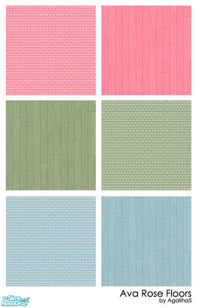 Sims 2 — Ava Rose Floors by agaliha5 — three carpets and three wood floors to match my Ava Rose kid\'s bedroom.