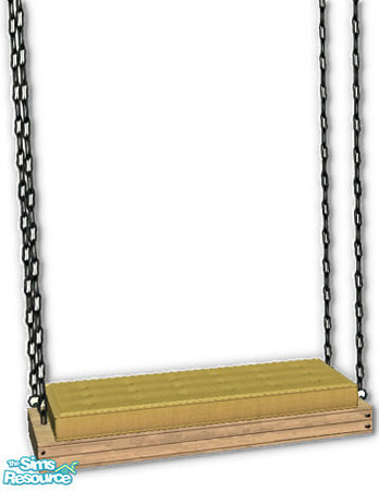 Sims 2 — Bali Outdoor Seating in Lightwood - Swing by ~Monica~ — Enjoy ;)