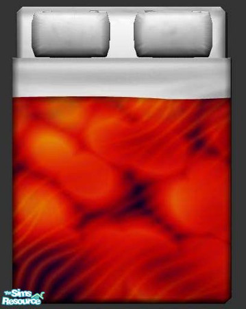 Sims 2 — Blood Vessel Bedding by briachant — Blood Vessel Bedding