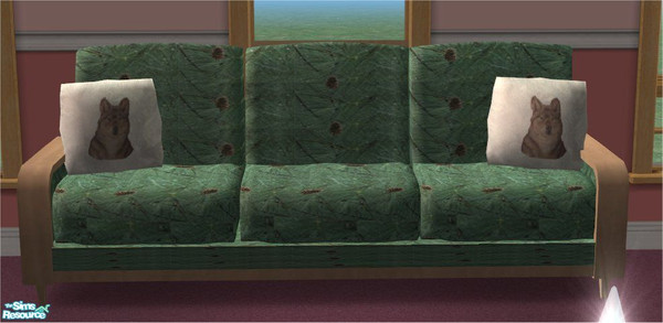 Sims 2 — Midland\'s Rustic Wilderness Livingroom Set - Midland Recolor by midland_04 — Wonderful Sofa from Ricci2882\'s