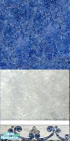 Sims 2 — blue8 by janicap — wall8