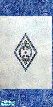 Sims 2 — blue6 by janicap — wall6