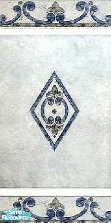 Sims 2 — blue2 by janicap — wall2