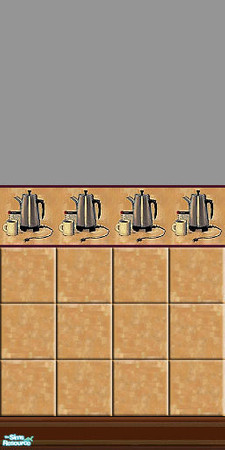 Sims 2 — Coffee Pot Grey by Lorah — Tile