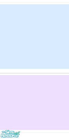 Sims 2 — Sky Purple by brinneydee by brinneydee — A gorgeous sky blue melded with a lovely light purple with white