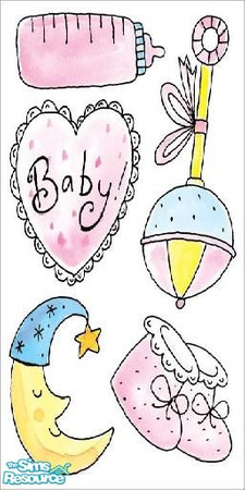 Sims 2 — wall9 by janicap — wall9