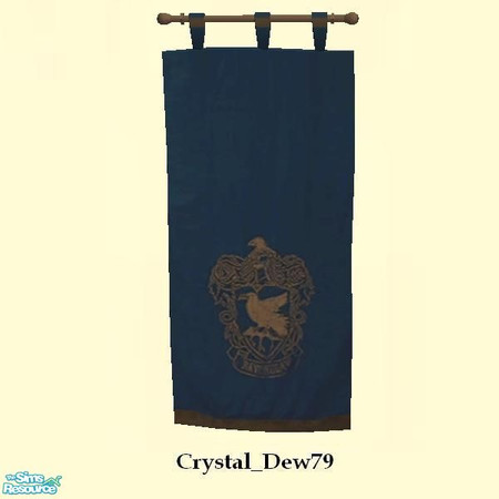 Sims 2 — Ravenclaw Tapestry 1 by Crystal_Dew79 — Tapestry for the Ravenclaw house.