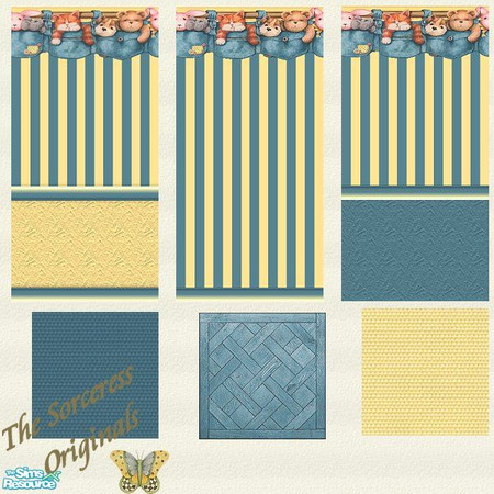 Sims 2 — JJs baby animals blue_yellow set by thesorceress — Thank you for choosing my creations, The Sorceress