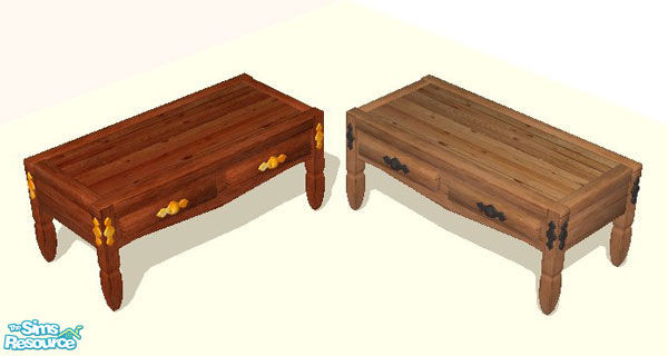 Sims 2 — dh-lightwood-desk by Dincer — this is the sims2 version of my famous lightwood set that i made previously for