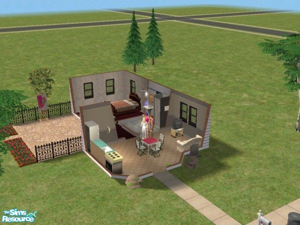 Sims 2 — TS1 House by DiabloII — Hmmm I dont remember but I fink this coms whid the house party ITS NOT Furnich becuse I