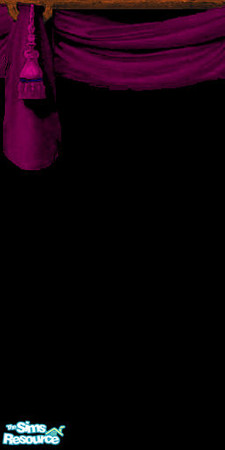 Sims 2 — Frankenstein Swag 4 by Lorah — Part of Frankenstein Swag Gold Purple. Three wall set in purple, blue, gold and