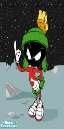 Sims 2 — Marvin Martian wallpaper1 by ead425 — thanks to WB