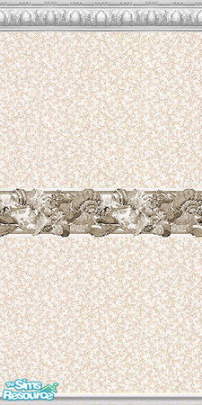 Sims 2 — K8SSeaShellBeigeWLL09 by Kate139 — A set of 15 Walls and 4 Floors. Painted and Papered Walls with Sea Coral