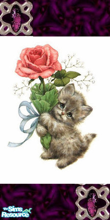 Sims 2 — kitten by flowerchild4real — a kitten to perk up your sims home