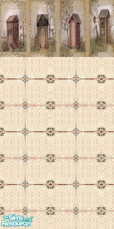 Sims 2 — outhouse bathroom tile by ead425 — ....